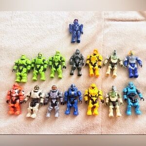 Halo Mega Bloks Construction New Articulation Lot Of 14 1 old articulation